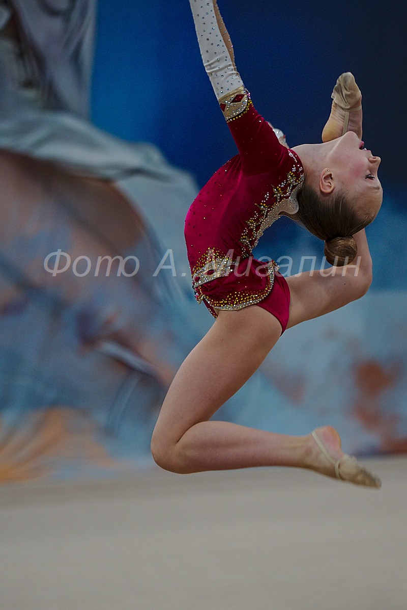 Фоторепортаж. Всероссийские соревнования по художественной гимнастике.
